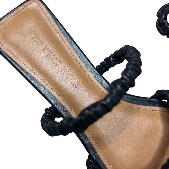 NWOT Who What Wear Zela Square toe sandal size 8 - Picture 3 of 6